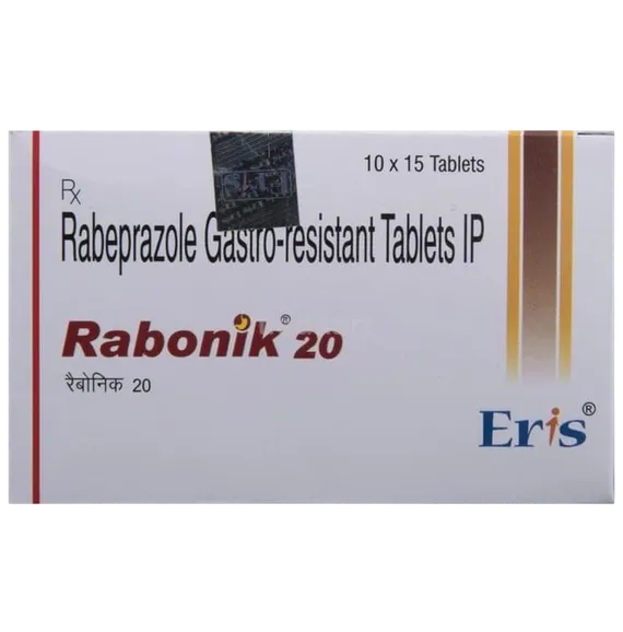 rabonik 20mg tablet 15's